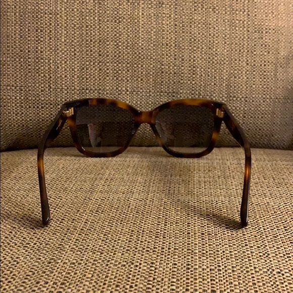 JIMMY CHOO - BEBI S ANIMAL BLACK SUNGLASSES